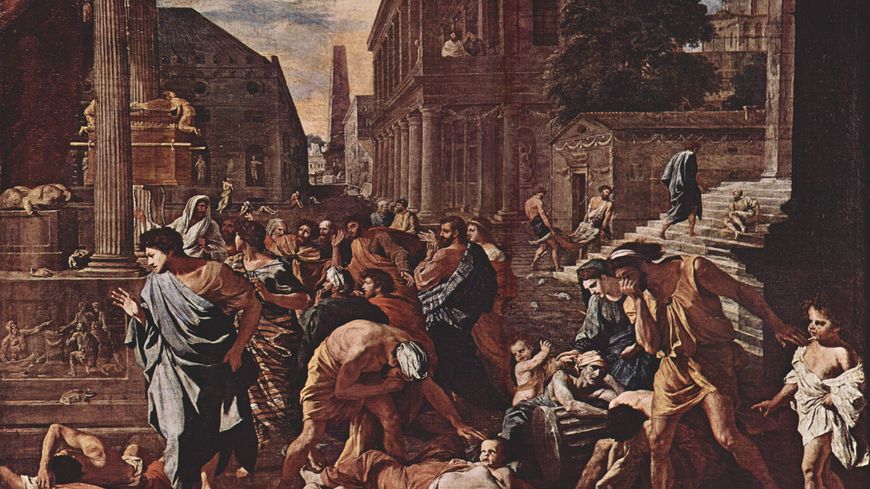 La peste à Ashdod, Nicolas Poussin, 1630-1631, Musée du Louvre
