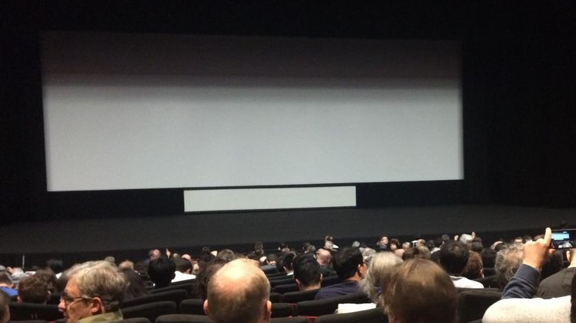 une projection à Cannes en 2017