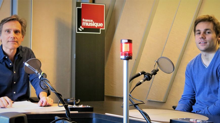 France Musique, studio 152... Philippe Venturini & Julien Teyssandier, "Arvo Pärt" éditions Pierre-Guillaume de Roux (g.à d.)
