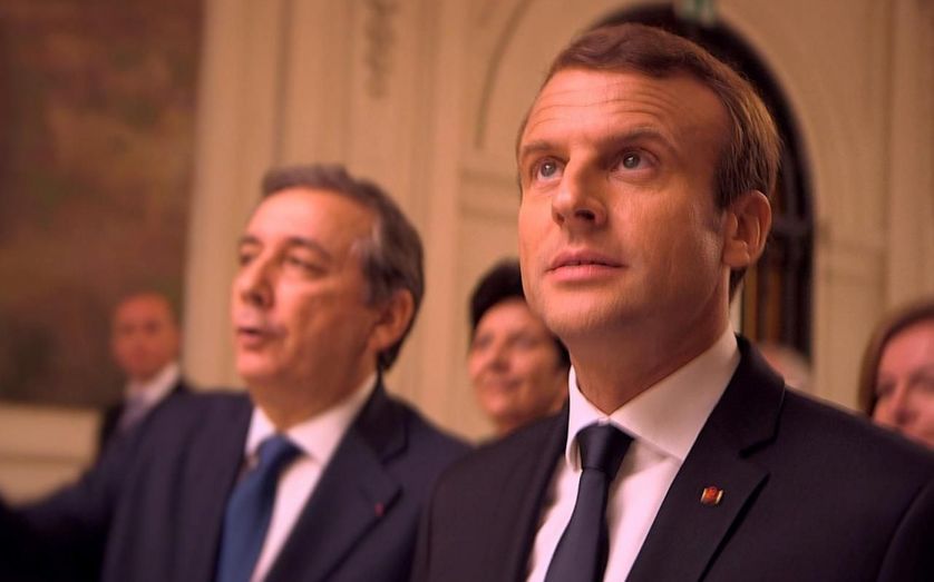 "Macron président, la fin de l’innocence " réalisé par Bertrand Delais diffusé lundi 7 mai sur France 3