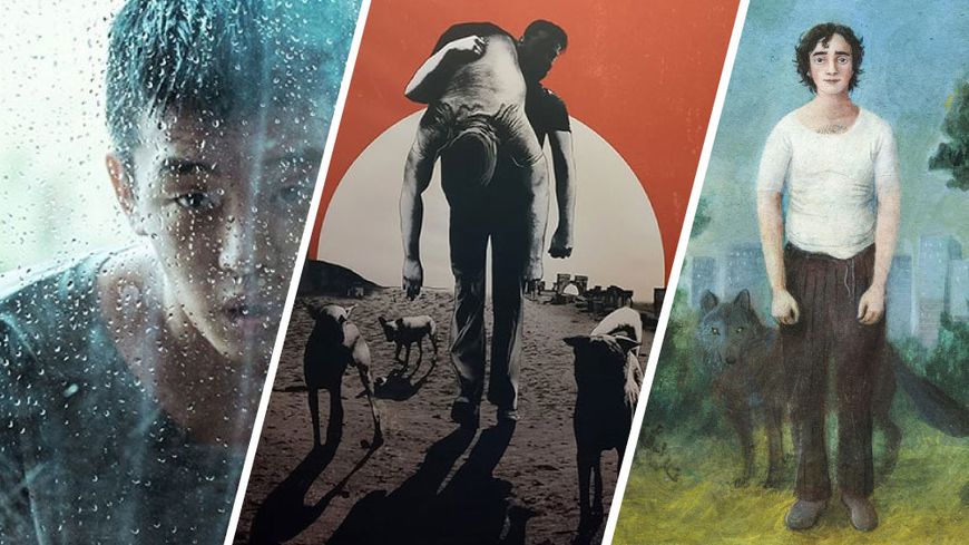 Extraits des affiches de "Burning", "Dogman" et "Heureux comme Lazzaro"