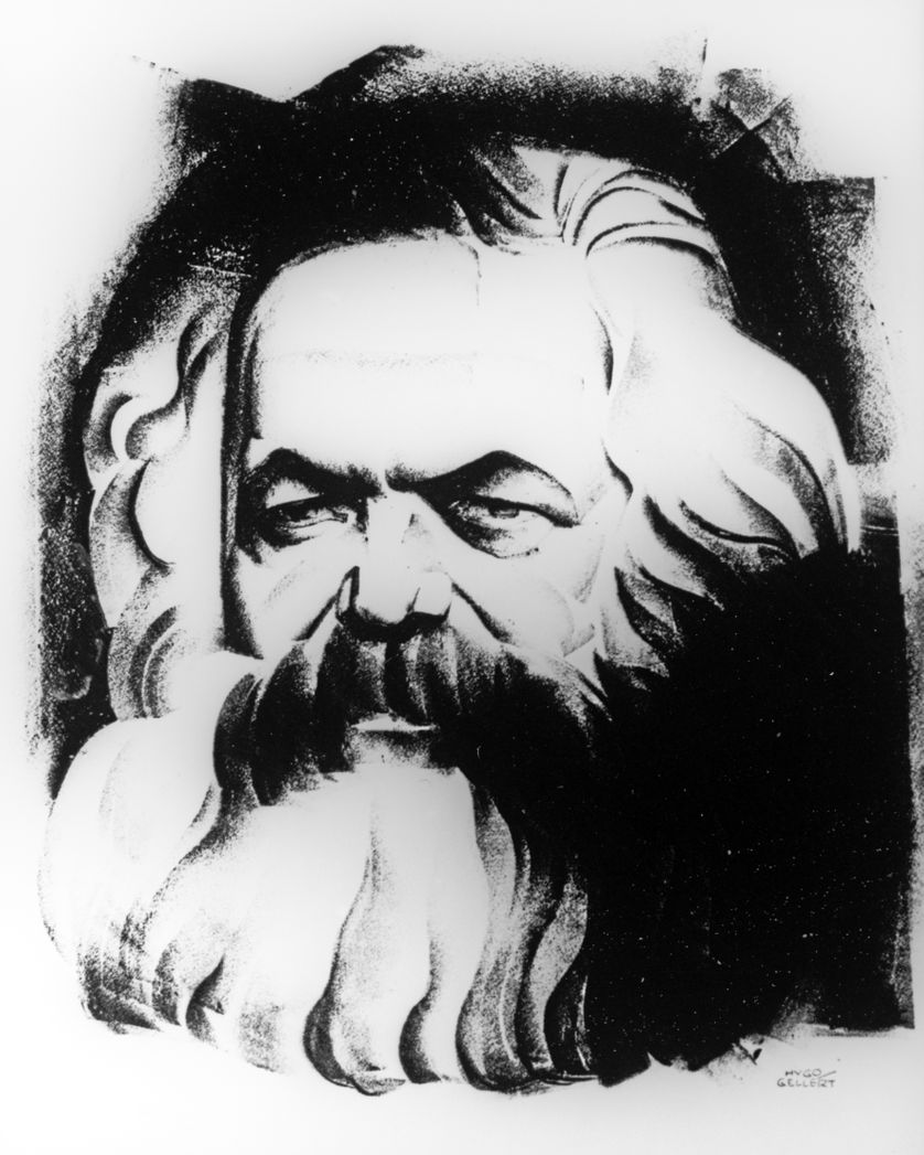 Illustration du Capital par Hugo Gellert