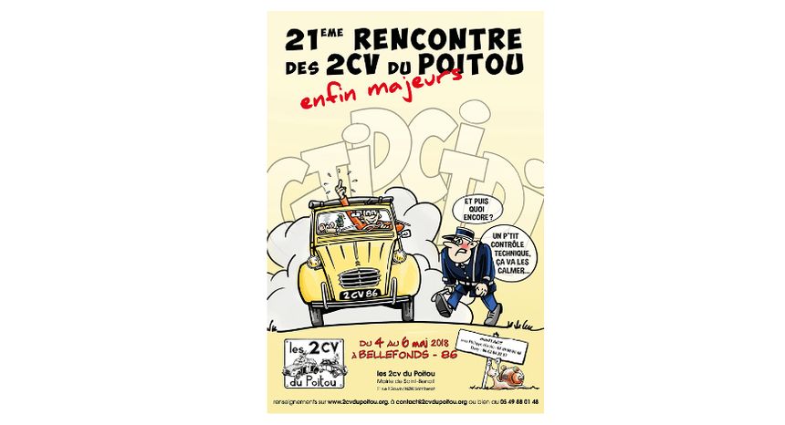 Les deux-pattes d'un peu partout se donnent rendez-vous en Poitou