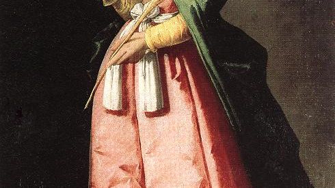 Francisco de Zurbarán, "Sainte Apolline", vers 1636
