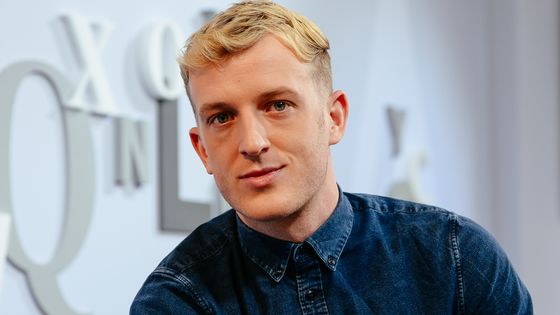 Edouard Louis au Frankfurt Book Fair en October 2017 ©AFP - Jan Haas / picture alliance / DPA