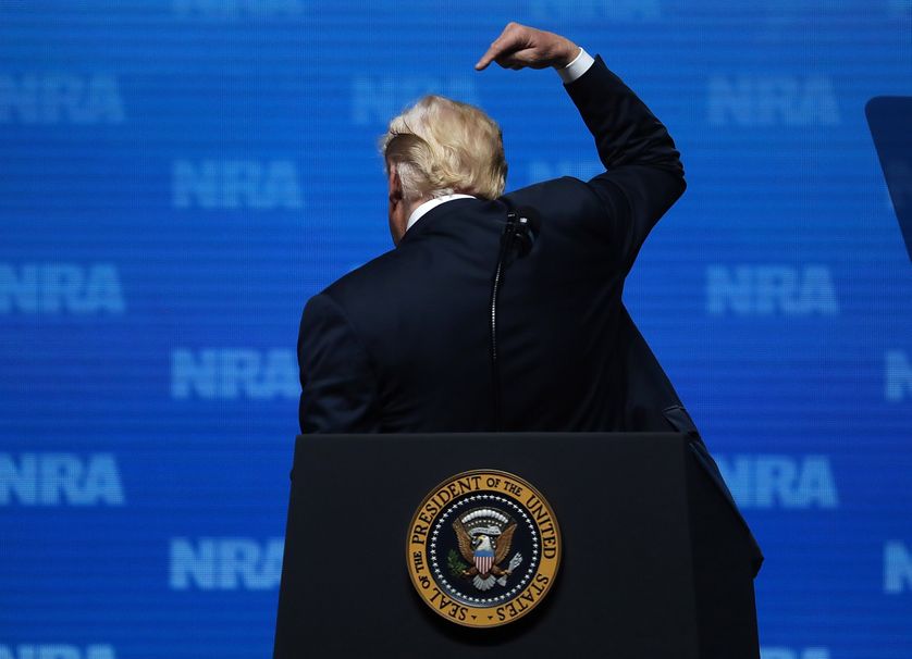 Trump au forum de la NRA, Dallas, 4 mai 2018