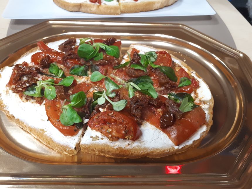 Les bruschettas de Delphine, auditrice de Benquet