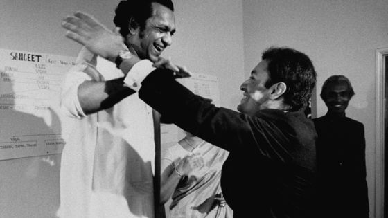 Ravi Shankar et Zubin Mehta (Mai 1967, Californie) ©Getty - Julian Wasser / The LIFE Images collection