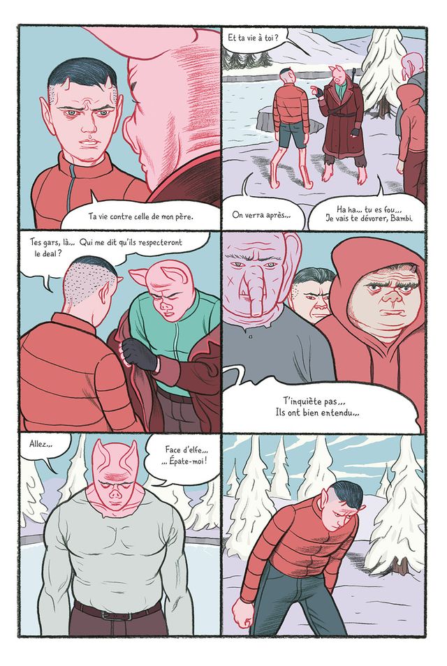 Planche d'"Ephiphania 2" de Ludovic Debeurme