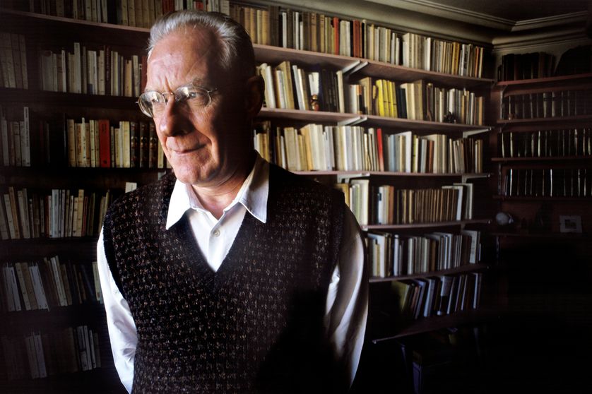 Le philosophe Alain Badiou en 1998