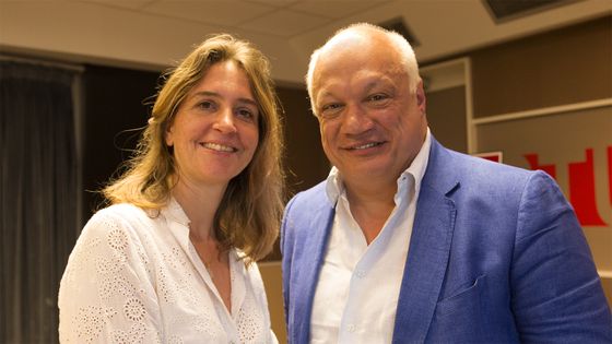 Eric-Emmanuel Schmitt et Elsa Boublil