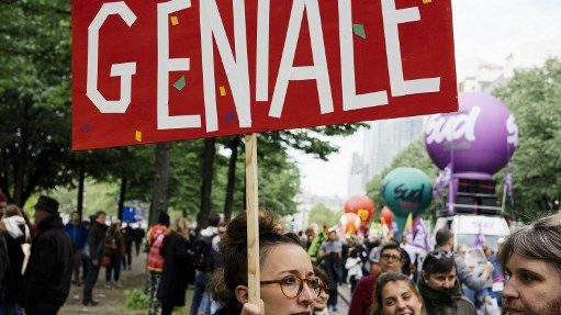 La manifestation du 1er mai à Paris ©AFP - Marie Magnin / Hans Lucas