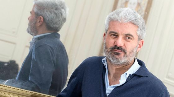 Laurent Gaudé en 2014 ©Maxppp - Daniel FOURAY
