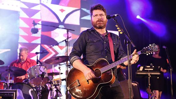 Colin Meloy du groupe The Decemberists au Festival d'été de Québec en 2016. ©Getty - C Flanigan/WireImage