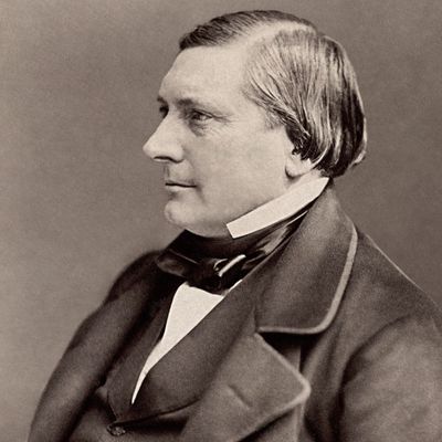 Photographie d'Eugène Labiche par Félix Nadar (recadrée), vers 1870.