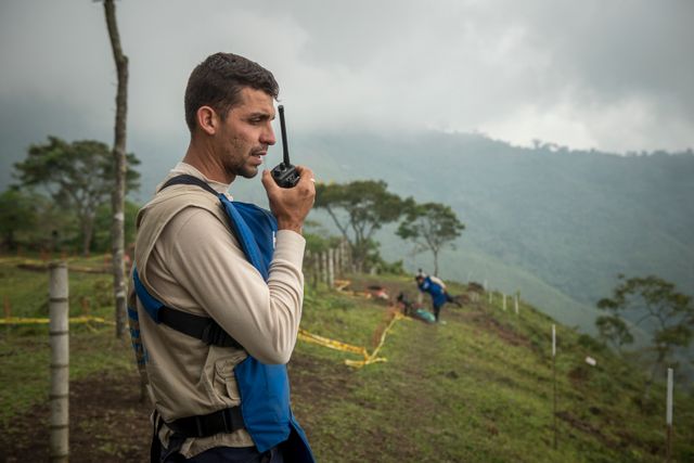 Un démineur de l'ONG Handicap International