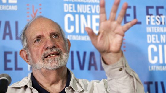 Brian de Palma en 2016 au Festival international du film d'Amérique Latine à Cuba ©Maxppp - Ernesto Mastrascusa