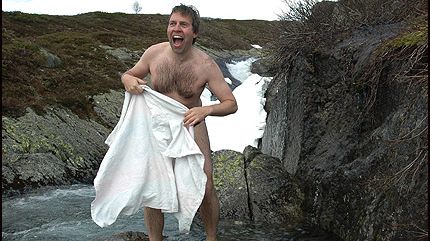 Leif Ove Andsnes en plein fjord