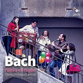 Consort Brouillamini, Bach "Flûtes en fugue" - label Paraty, distribution PIAS / Harmonia Mundi.