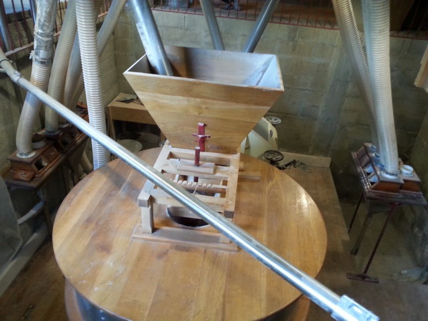 Dans le Moulin de Bobina à St Martin de Ribérac