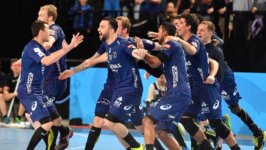L'équipe du Montpellier Handball.