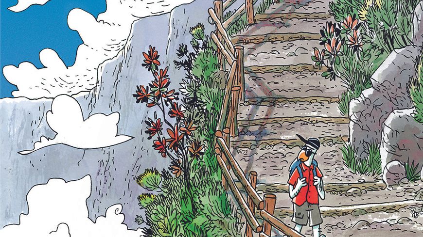 Détail de la couverture des "Petits riens" de Lewis Trondheim