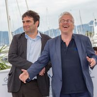Romain Goupil and Daniel Cohn-Bendit assistent au photocall de 'La Traversee' lors du 71ème Festival de Cannes