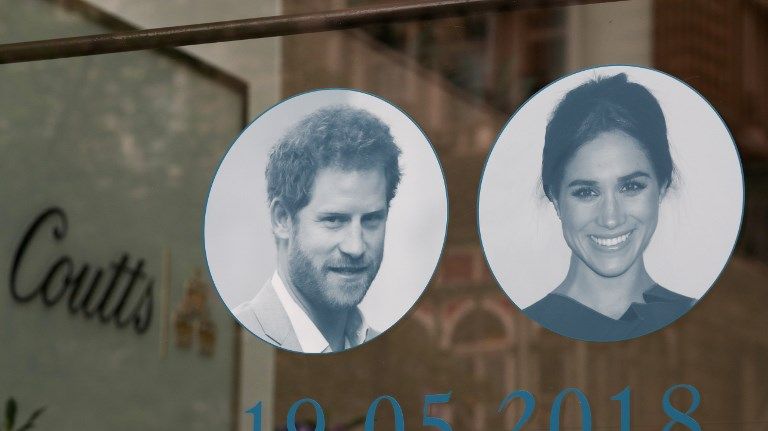 Le mariage royal entre Megan Markle et Harry commence à 13 heures ce 19 mai 2018
