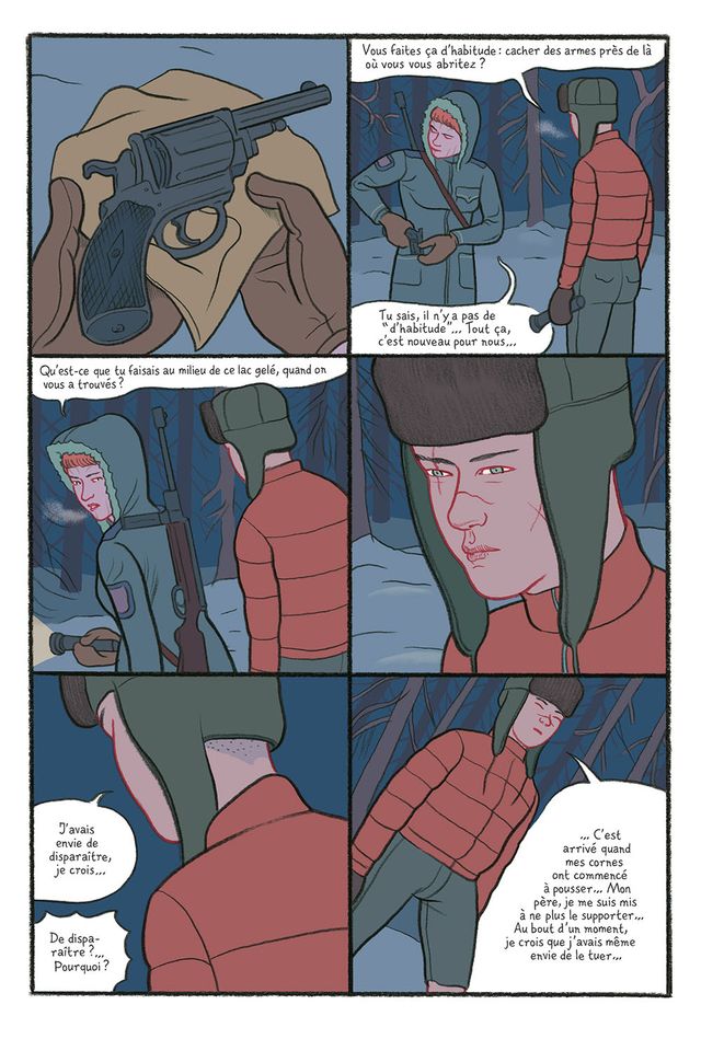 Planche d'"Ephiphania 2" de Ludovic Debeurme