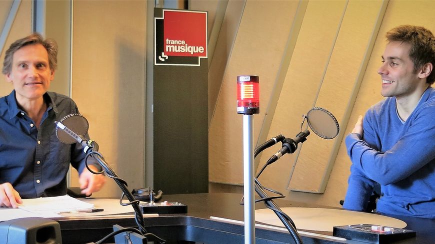 France Musique, studio 152... Philippe Venturini & Julien Teyssandier, "Arvo Pärt" éditions Pierre-Guillaume de Roux (g.à d.)