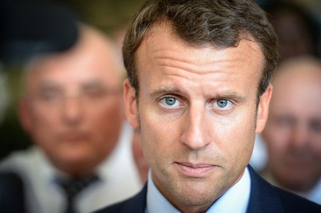 Emmanuel Macron en 2016