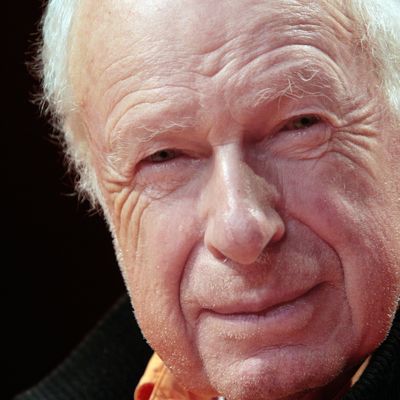 Peter Brook le 28 novembre 2009 au théâtre des Bouffes du Nord.