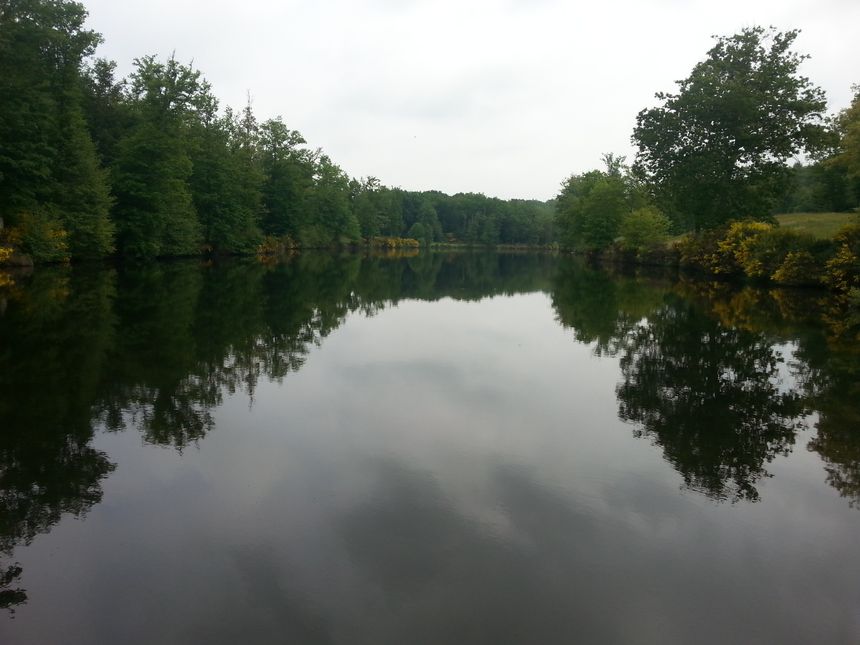 Le plan d'eau du moulin