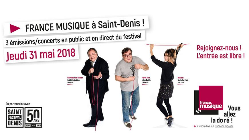 3 émissions en direct de Saint-Denis