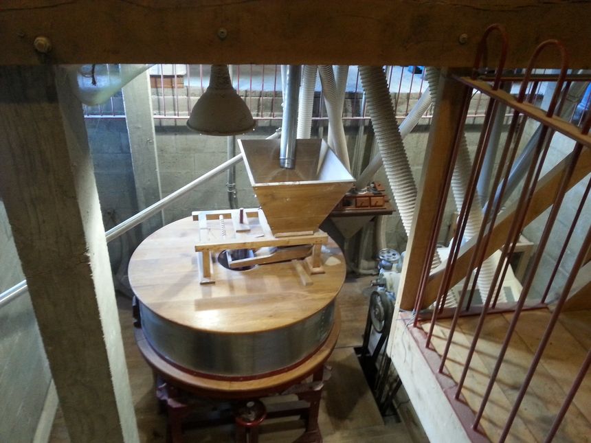 Dans le Moulin de Bobina à St Martin de Ribérac
