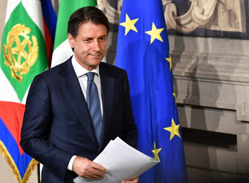 Giuseppe Conte, avocat de 53 ans, sans aucune expérience politique et jusqu'alors inconnu du grand public, est chargé de former le prochain gouvernement italien