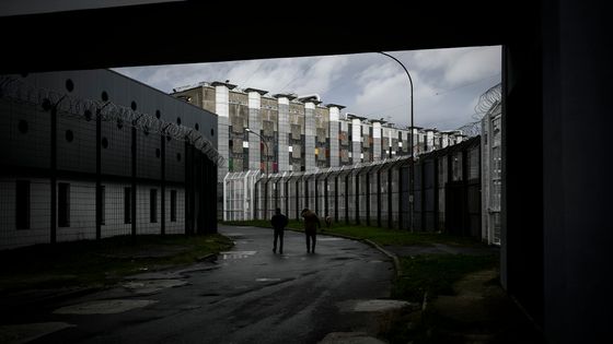 La prison de Fleury-Merogis, la plus grande prison d'Europe ©AFP - PHILIPPE LOPEZ