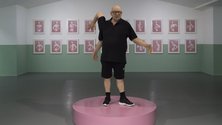 Urs Lüthi, "Just Another Dance", exposition au Centre culturel suisse, 2018 / © Marc Domage