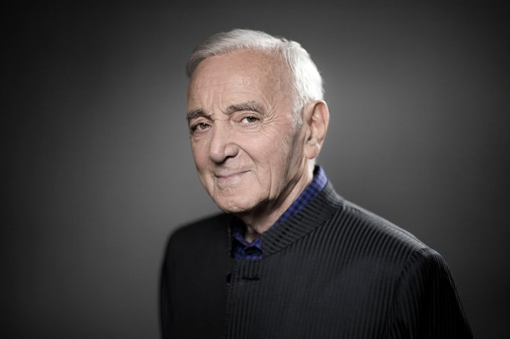 Charles Aznavour le 16 novembre 2017.