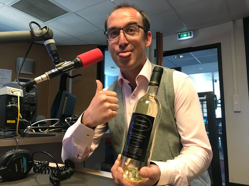 La pépite du clownesque Jérémy Cadière : le muscat du Domaine de Barroubio à Saint-Jean-de-Minervois
