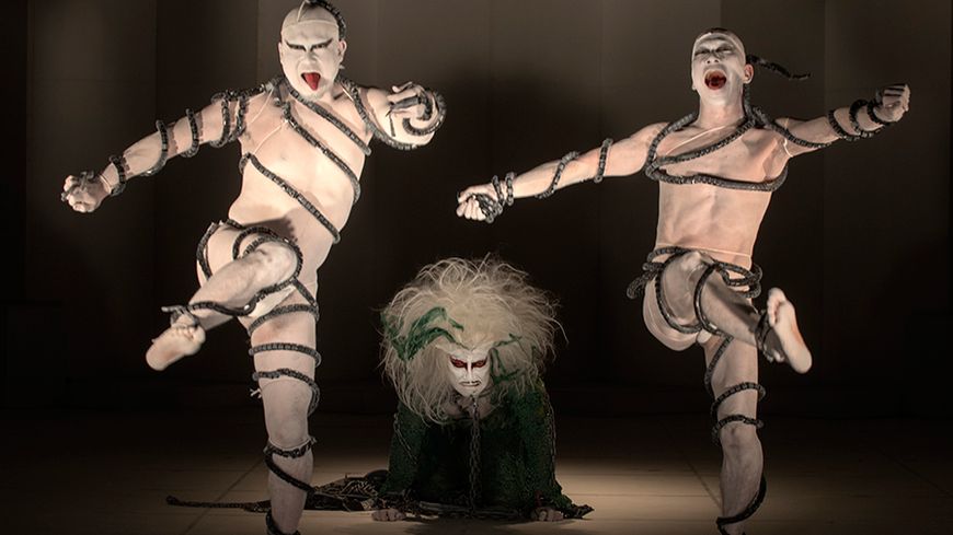 Spectacle "Paradise", compagnie Dairakudakan, Maison de la culture du Japon