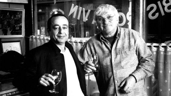 Gérard Berréby & Jean-Michel Mension chez Marie-Jo, à l’Ami Pierre, rue de la Main d’Or. - Gaston (DR)