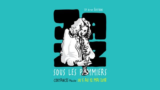 visuel de l'édition 2018 du festival Jazz sous les pommiers