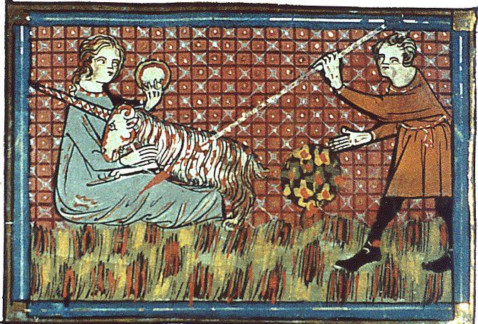 Le Bestiaire d'amour, la chasse à la licorne, de Richard de Fournival