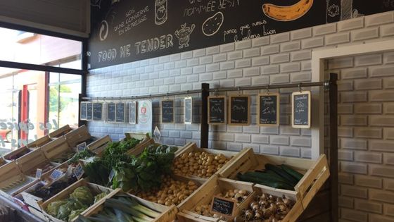 Les produits frais de l'épicerie d'invendus de Melesses mai 2018 - Vincent Justin