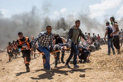 Bain de sang, hier, à Gaza