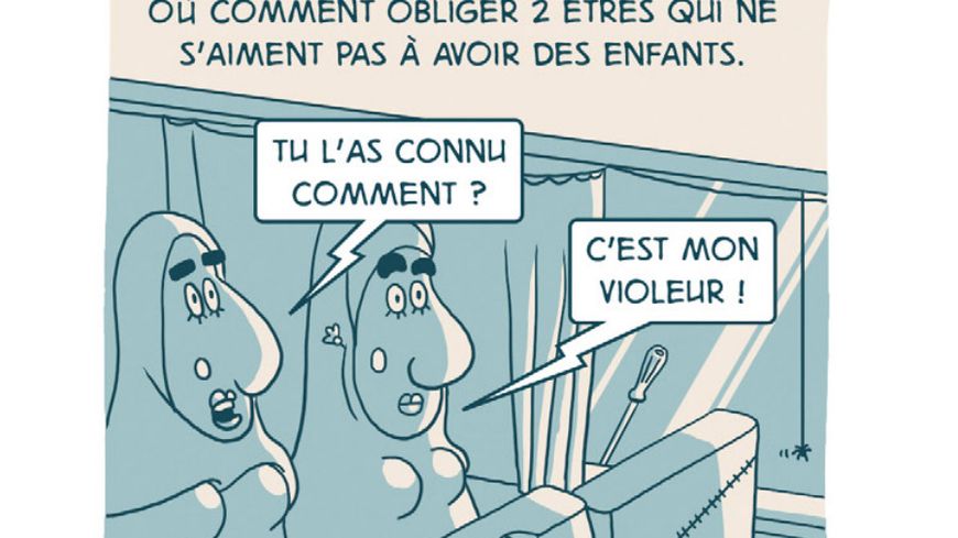Autre planche de la bande dessinée
