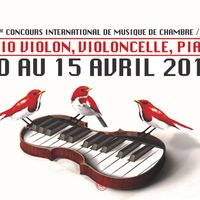 affiche du 14e Concours international de musique de chambre de Lyon