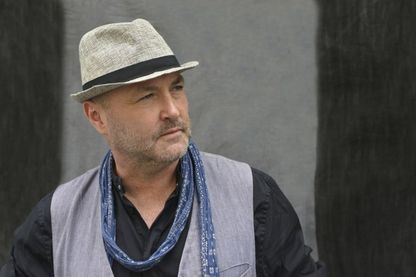 Colum McCann, écrivain irlandais à Paris, le 30 mai 2018. Colum McCann, écrivain irlandais à Paris, le 30 mai 2018.