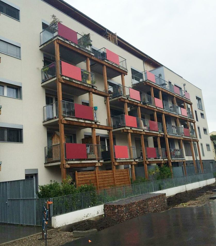 Le Village vertical , coopérative d'habitants à Villeurbanne, près de Lyon.
